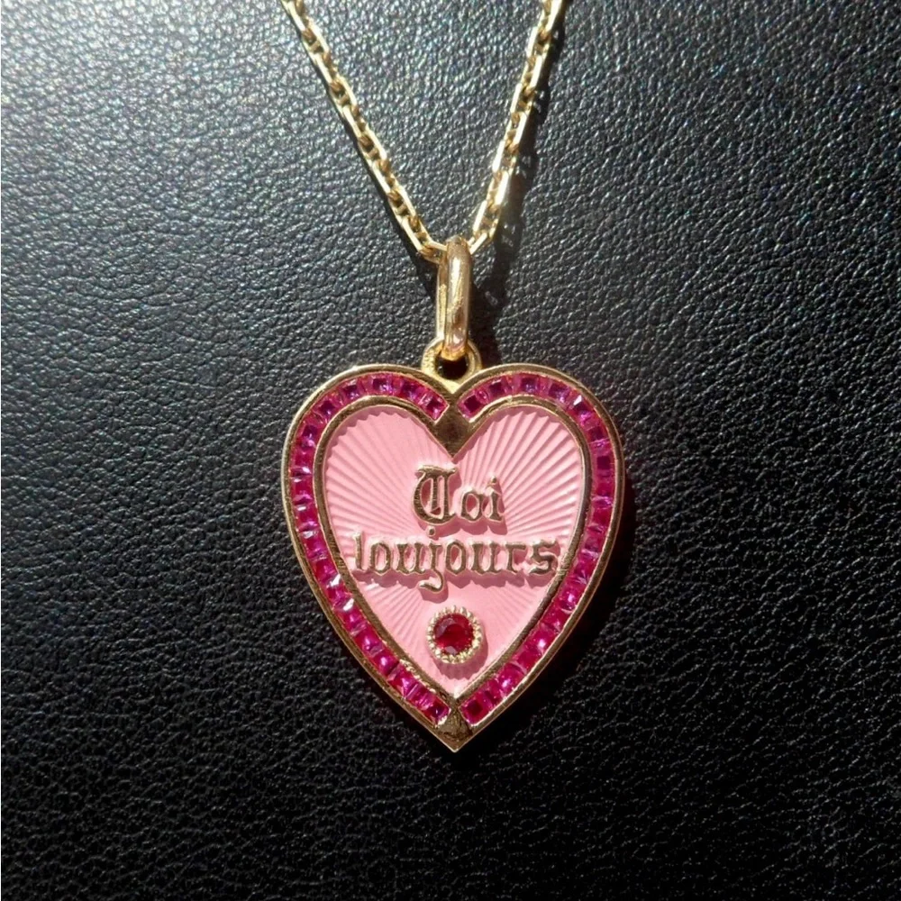 Toi Toujours necklace charm - Picture 3 of 10